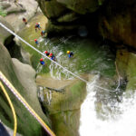 canyoning en eaux chaudes dans les Pyrénées-Orientales 66 Perpignan Marquixanes extérieur nature
