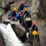 canyoning en eaux chaudes dans les Pyrénées-Orientales 66 Perpignan Marquixanes extérieur nature