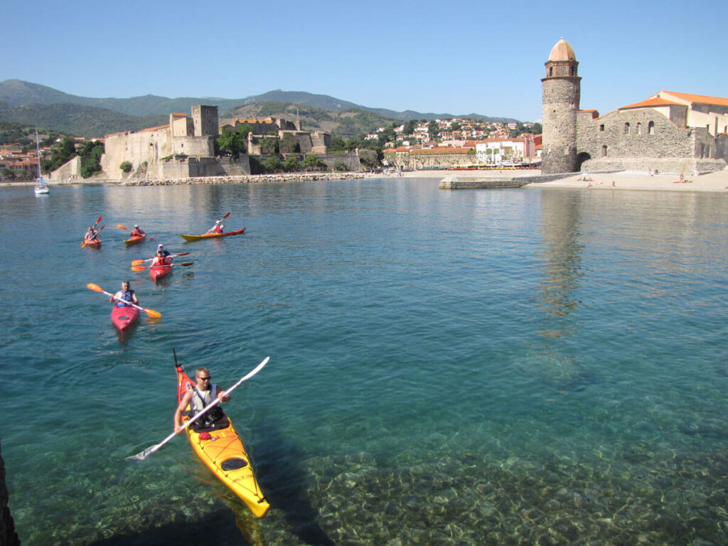 Balade en Kayak de mer dans les Pyrénées-Orientales 66
