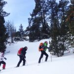 Randonnée en raquettes dans les P.O