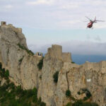 Vol en hélico Châteaux Cathares