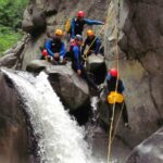 Canyoning sportif dans les Pyrénées Orientales