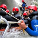 Canyoning sportif dans les Pyrénées Orientales