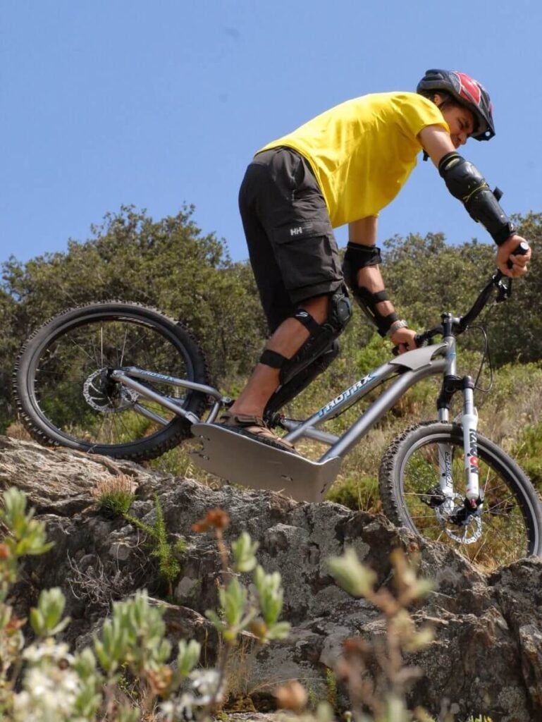 Descente en VTT Mountain Scoot dans les P.O