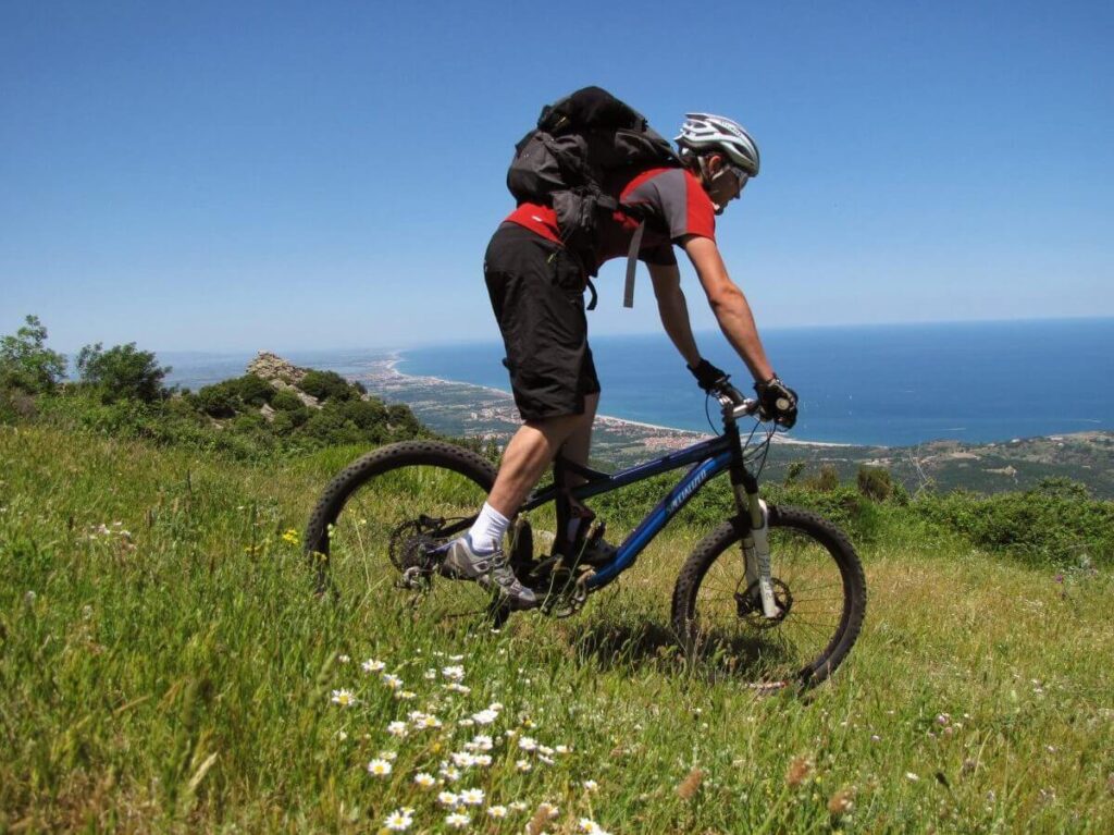 Descente en VTT avec assistance électrique