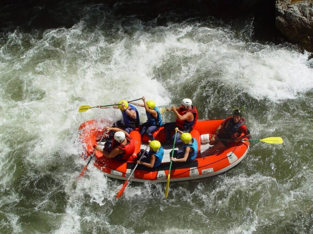 Rafting dans les Pyrénées-Orientales