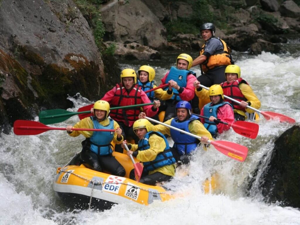 Rafting dans les Pyrénées-Orientales