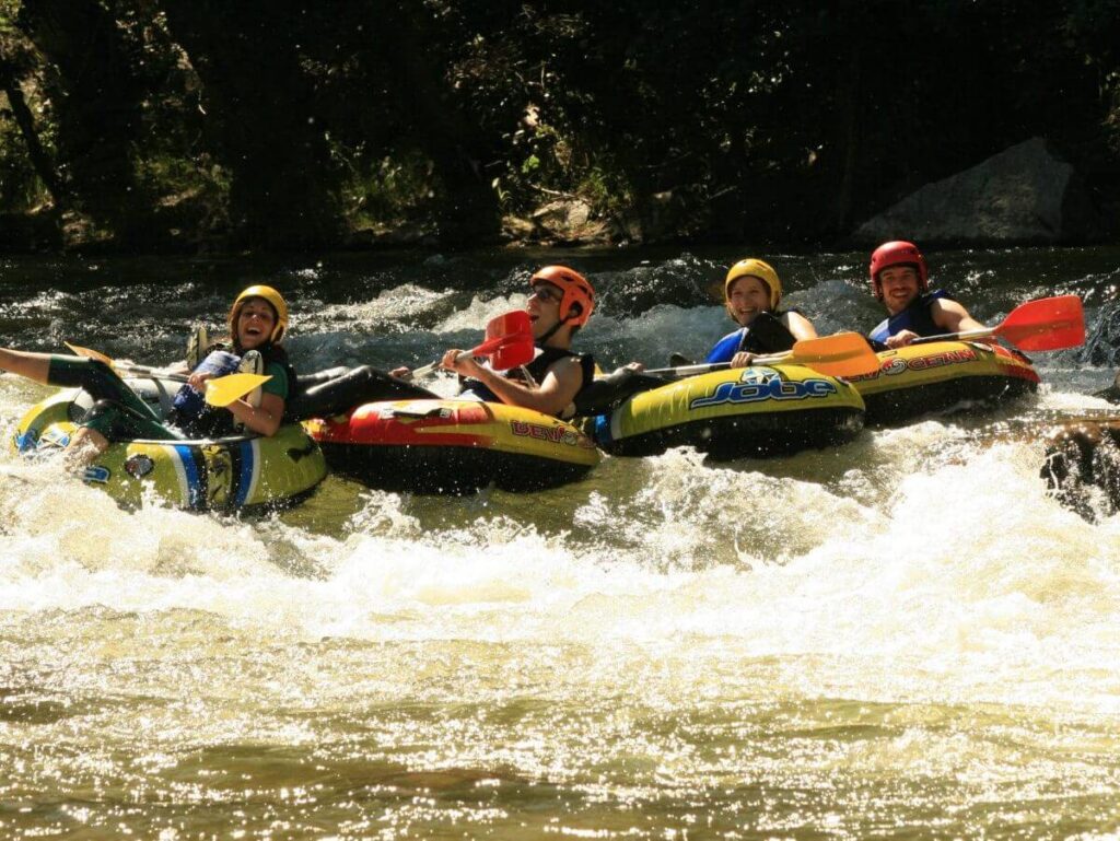 Tubing dans les Pyrénées-Orientales