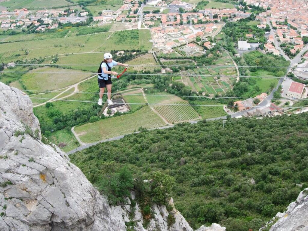 Via ferrata dans les Pyrénées-Orientales
