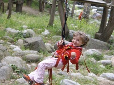 Parcours Aventure Forestier dans les Pyrénées-Orientales