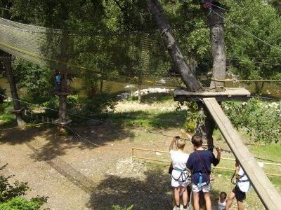 Parcours Aventure Forestier dans les Pyrénées-Orientales
