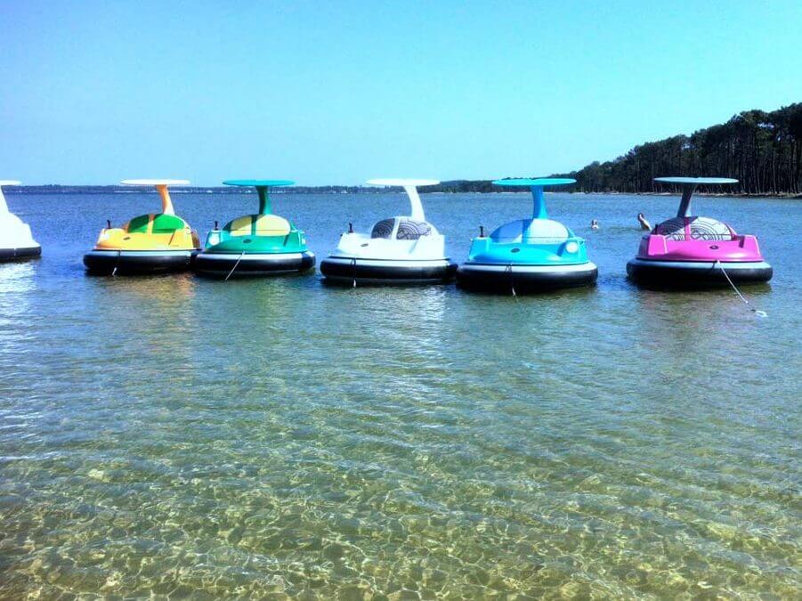 les petits bateaux électriques de Saint-Cyprien