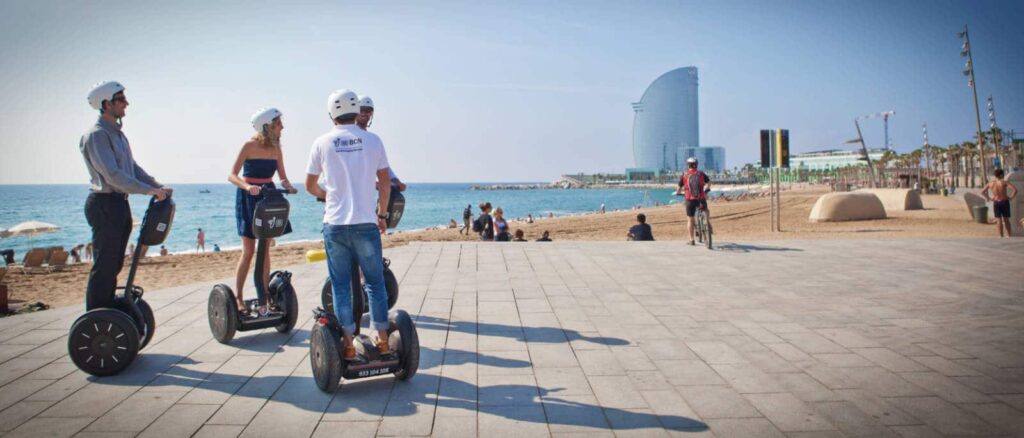 Visite guidée de Barcelone en segway