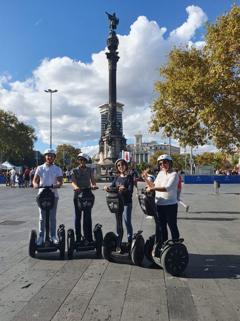 Barcelone en segway