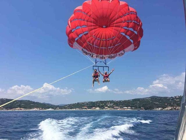 Parachute ascensionnel en Pays Catalan