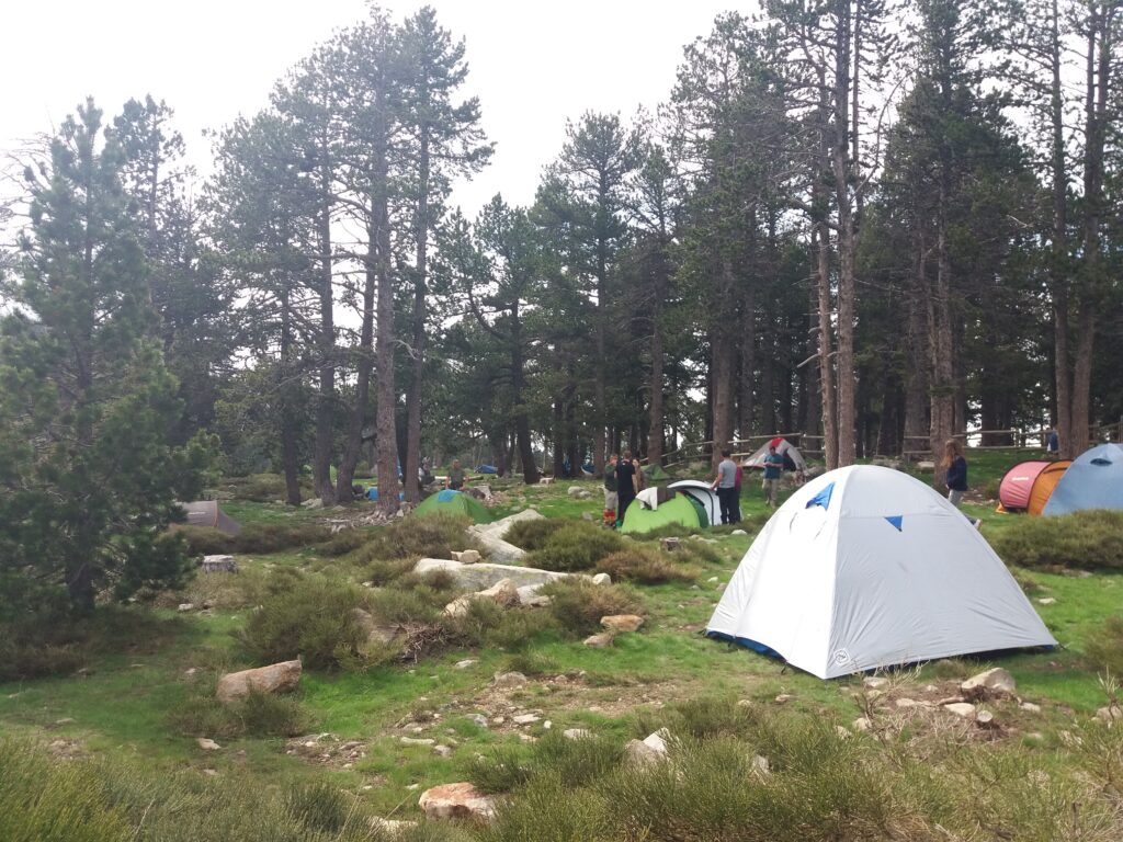 Bivouac en famille