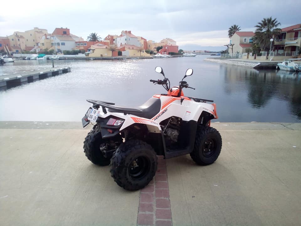 Rando quad en terre catalane