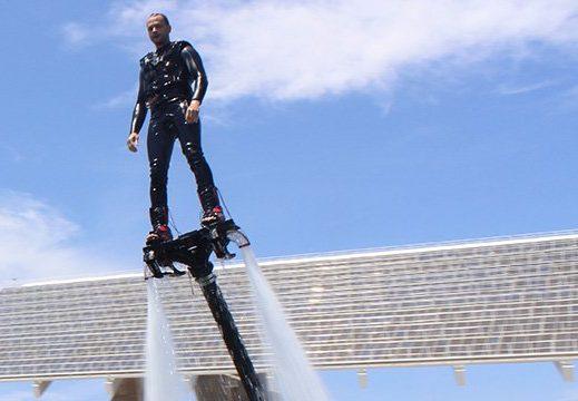 Flyboard à Barcelone
