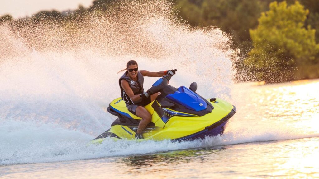 Jet ski sur la Costa Brava