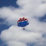 Parachute ascensionnel sur la Costa Brava