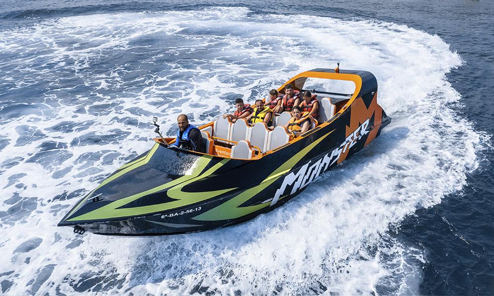 Monster boat à Rosas