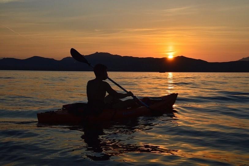 Kayak en Sardaigne