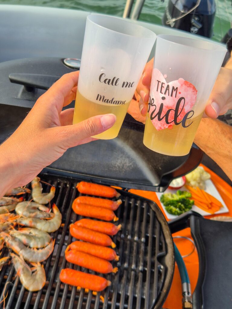 Bateau barbecue en Pays Catalan