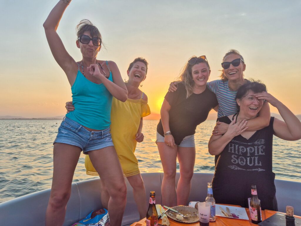 Bateau barbecue en Pays Catalan