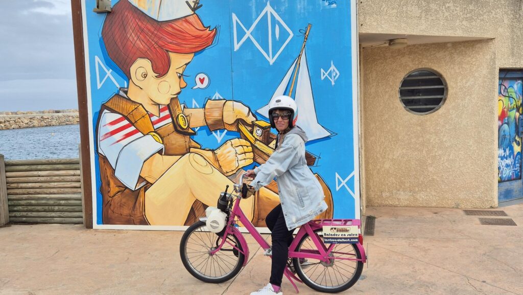 Balade en solex Argelès sur Mer