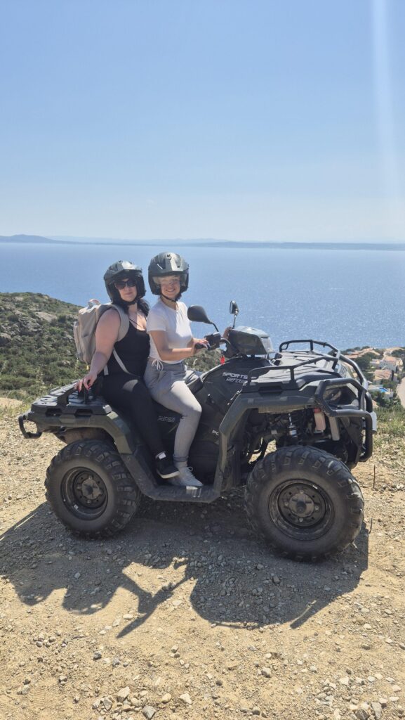 Quad sur la Costa Brava