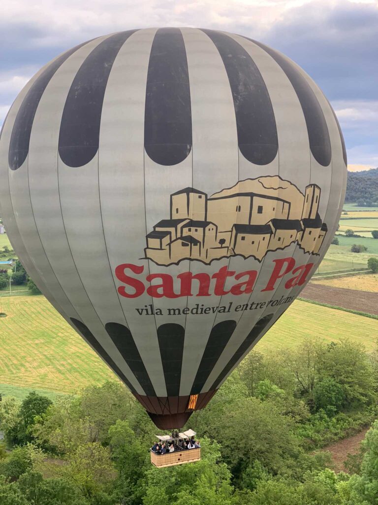 Vol en montgolfière Garrotxa