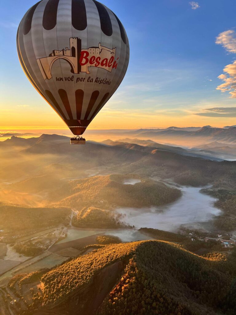 Vol en montgolfière Garrotxa