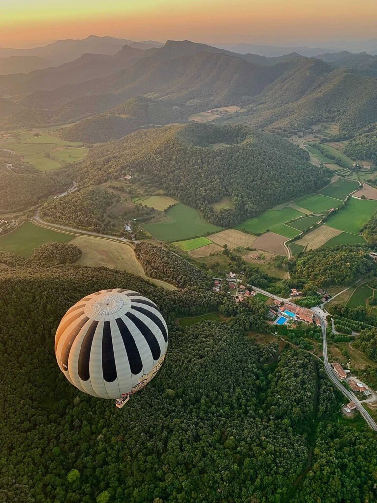 Vol en montgolfière Garrotxa